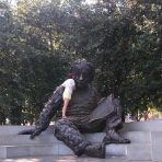 Kathy with Einstein, Washington DC